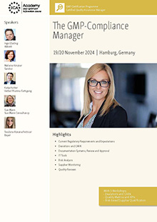 The GMP-Compliance Manager