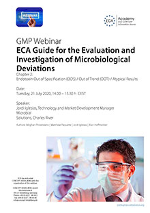 Webinar: ECA Guide for the Evaluation and Investigation of Microbiological Deviations