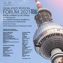 16th Qualified Person Forum - With Pre-Conference Sessions on 01 December -  Registration Options for On-Site in Berlin, Live Online - or decide later