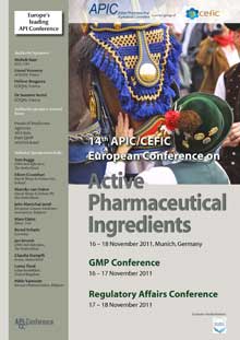 14th APIC/CEFIC European Conference On Active Pharmaceutical ...